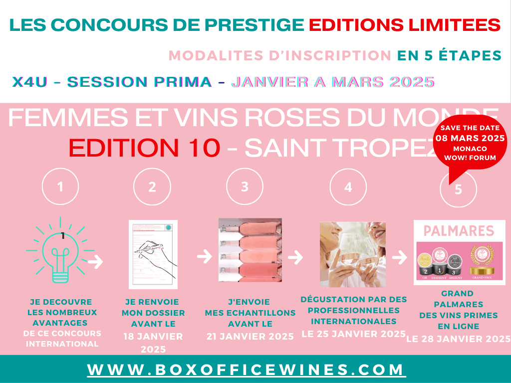 PRIMA SAINT TROPZ 2025 FEMMES ET VINS ROSES